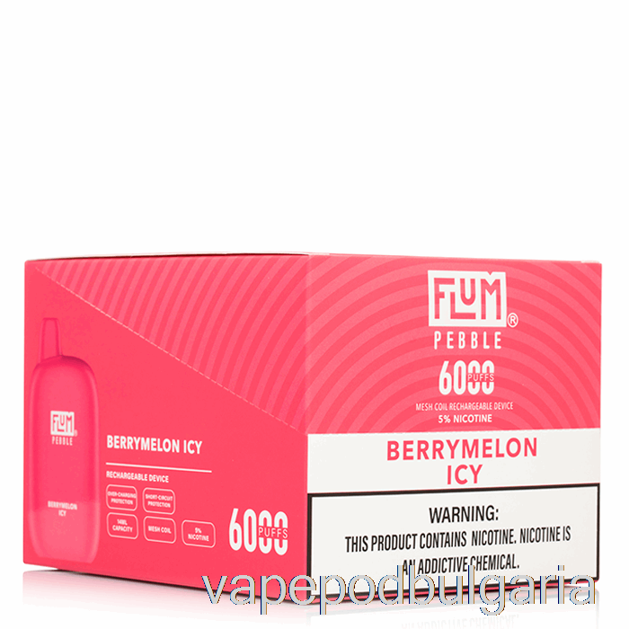 Vape Bulgaria [10-pack] Flum Pebble 6000 за еднократна употреба